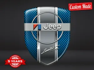 Jeep Decalcomanie Vetri Veicolo Resistenti Limitati Pregiati